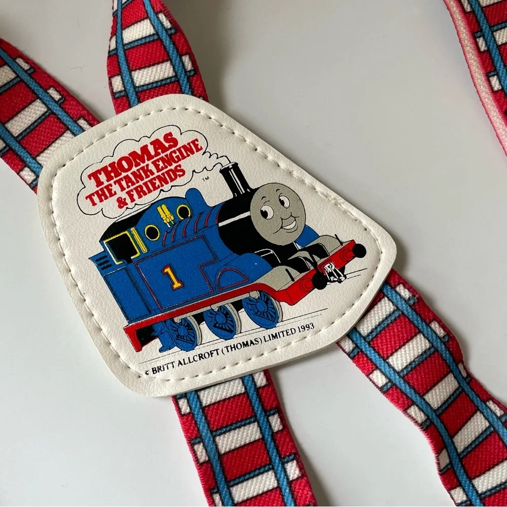 Vintage 1993 Thomas the Train Kids Toddler Suspenders